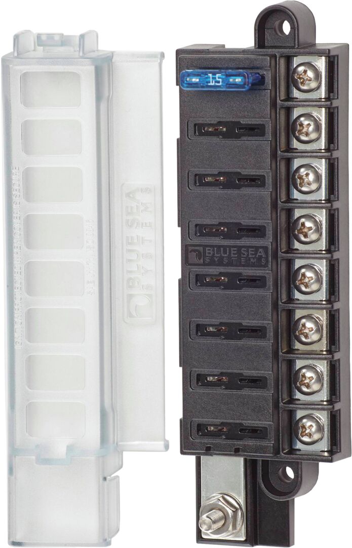 FUSE BOX STBLADE COMPACT 8CIRC 1 FUSE BOX STBLADE COMPACT 8CIRC