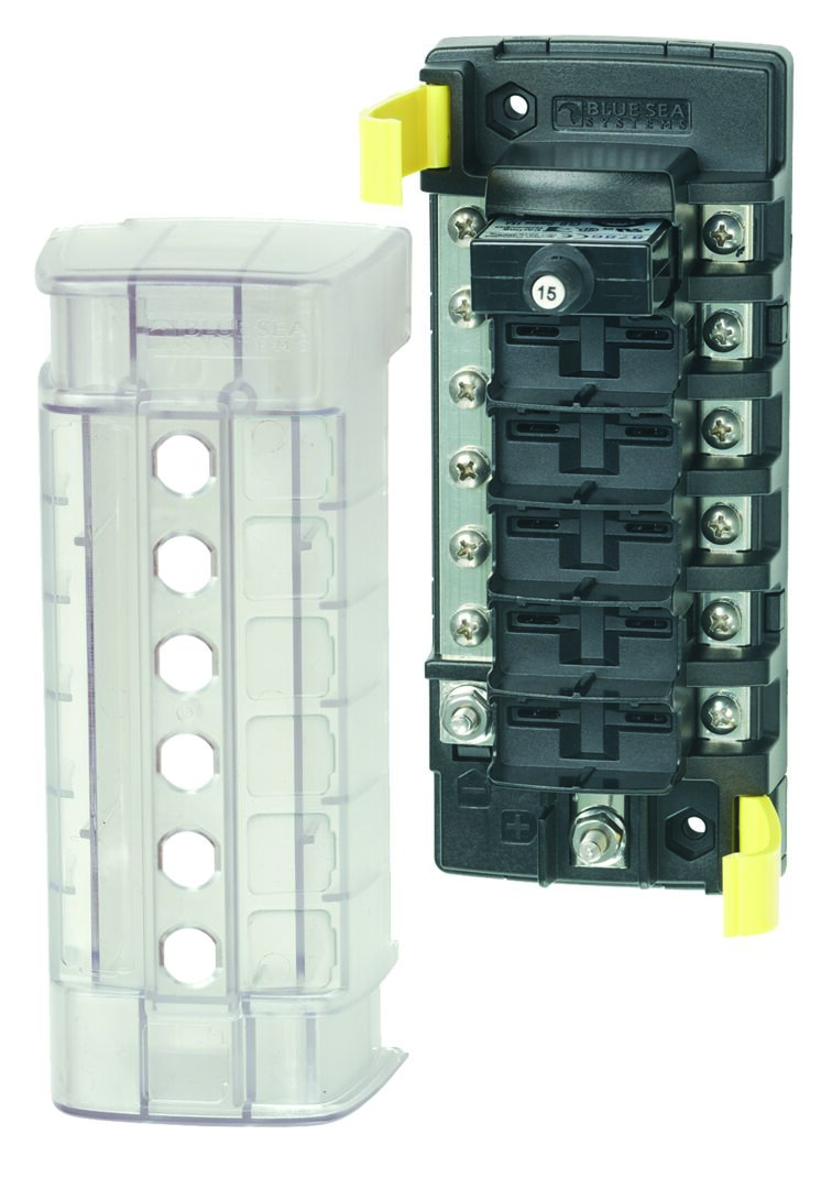 ST CLB FUSE BOX FOR 6 FUSES, COMMON SUPPLY 1 ST CLB FUSE BOX FOR 6 FUSES, COMMON SUPPLY