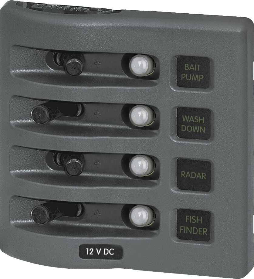 SWITCH PANEL 4 SWITCHES 1 SWITCH PANEL 4 SWITCHES