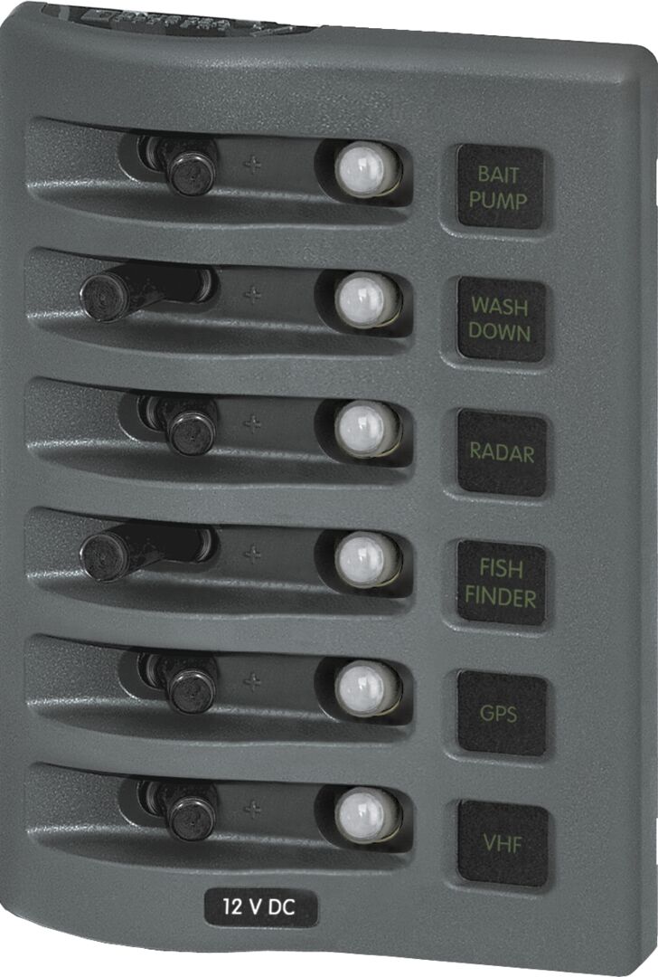 SWITCH PANEL 6 SWITCHES 1 SWITCH PANEL 6 SWITCHES