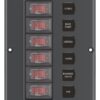 SWITCH PANEL, 6-SWITCHES, DARK GREY 4 9514802334 fullhd