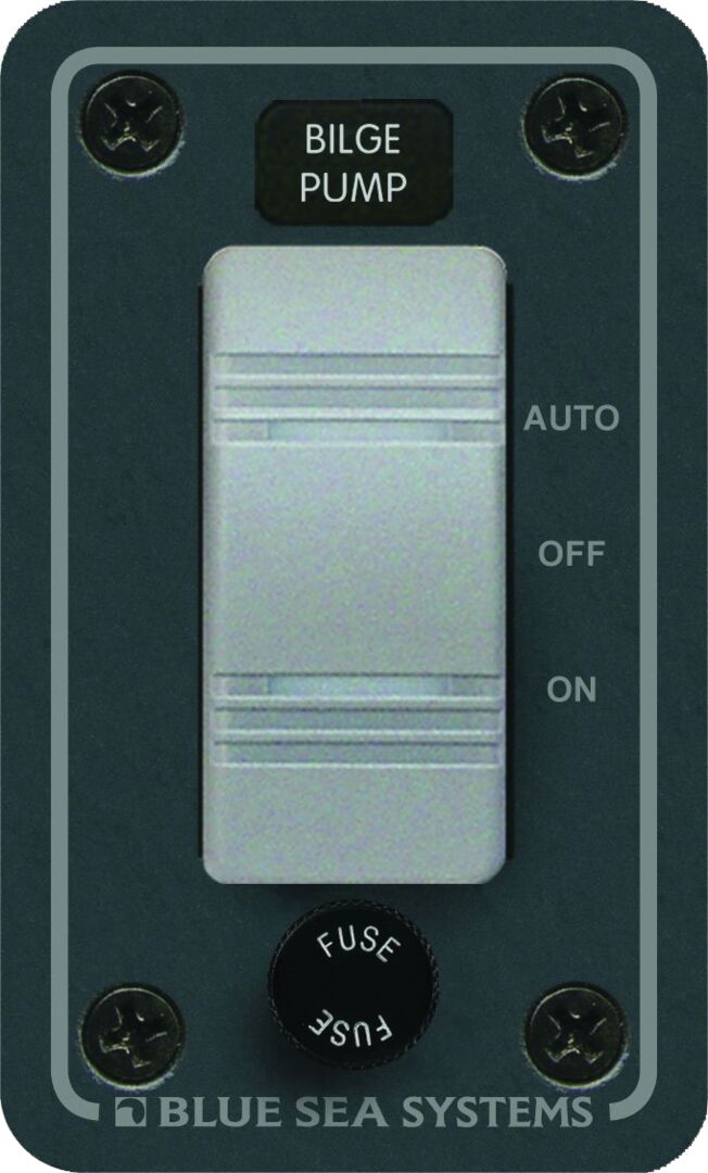 CONTURA SWITCH PANEL FOR PUMP 1 CONTURA SWITCH PANEL FOR PUMP