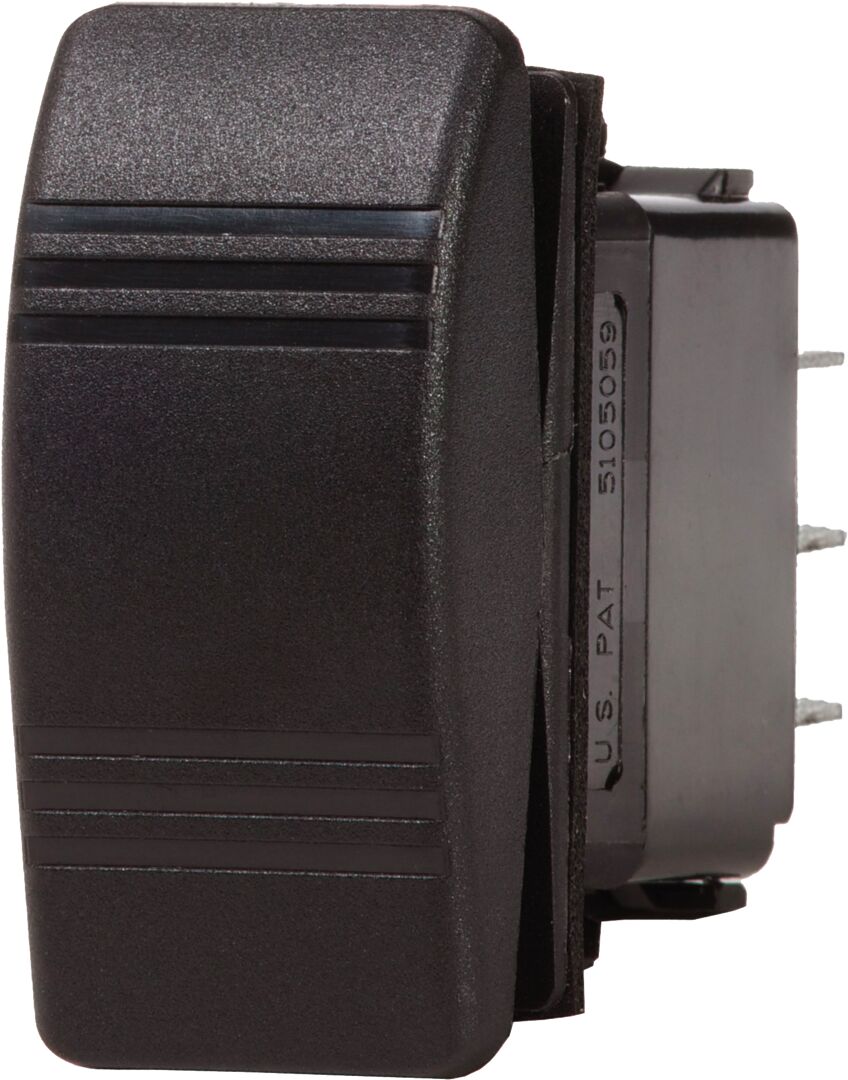 SWITCH SPST OFF-(ON) CONTURA BLACK 1 SWITCH SPST OFF-(ON) CONTURA BLACK