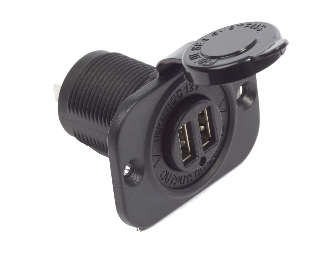 USB SOCKET, 2 OUTPUTS 1 USB SOCKET, 2 OUTPUTS