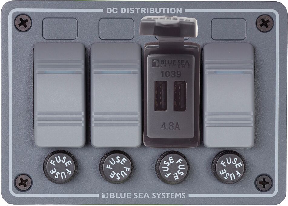 USB SOCKET WITH COVER, RECTANGULAR 2 USB SOCKET WITH COVER, RECTANGULAR - Image 2