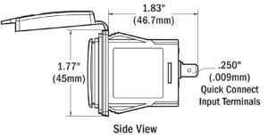 USB SOCKET WITH COVER, RECTANGULAR 7 9514802616b fullhd