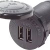 USB SOCKET WITH PROTECTIVE COVER, ROUND 9 9514802618 fullhd