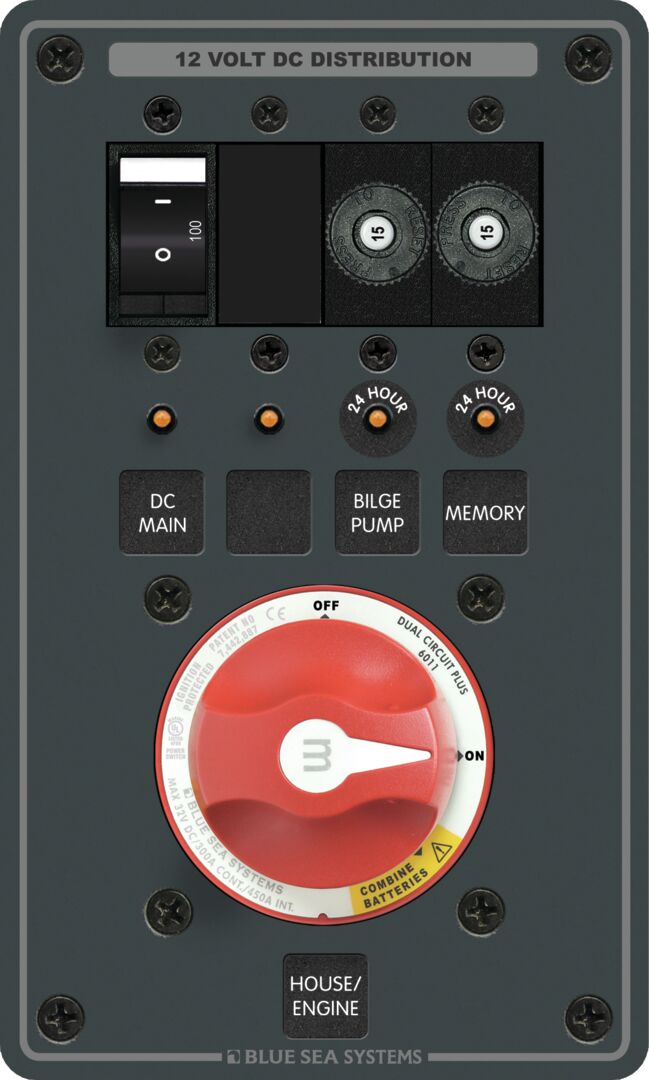 BATTERY CONTROL PANEL,MINI DUAL 1 BATTERY CONTROL PANEL,MINI DUAL