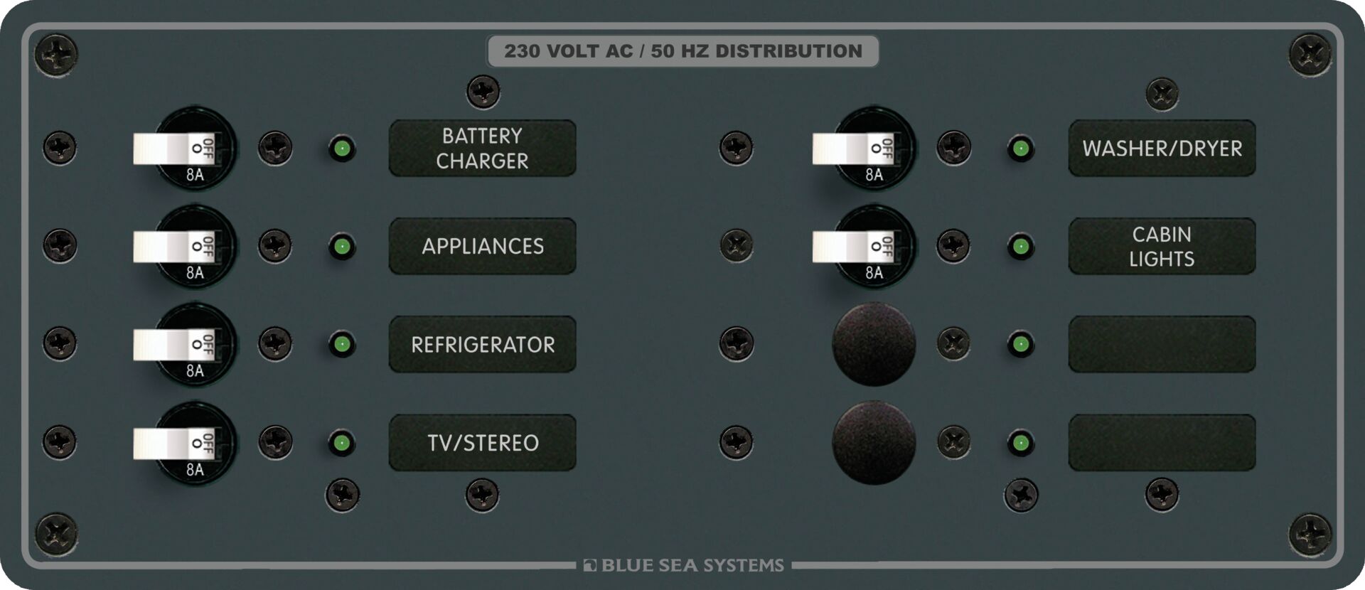 SWITCH PANEL 8511 1 SWITCH PANEL 8511