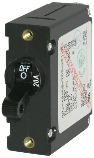 A-SERIES AUTOMATIC FUSE 1-POLE 20A BLACK