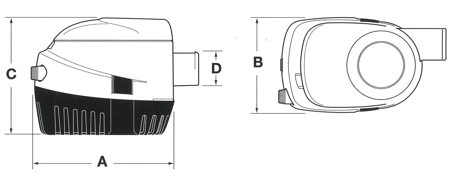 AUTOMATIC PUMP SAHARA S1100 12V 2 AUTOMATIC PUMP SAHARA S1100 12V - Image 2