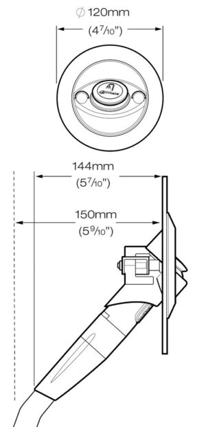 OPEN SPACE SHOWER TWIST - CURVED, 2.5M 7 9515004302m suihku fullhd