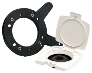 PLASTIC COVER FITTING + PUMP COVER MOUNTING PLATE