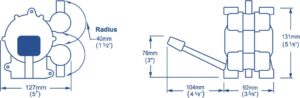 GUSHER FOOT PUMP, LEFT 5 9515005035m pumppu fullhd