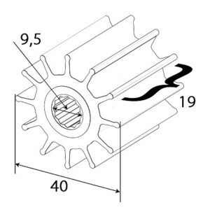 IMPELLER FOR F35 PUMP/4528-0001 5 9515005624m fullhd jpg