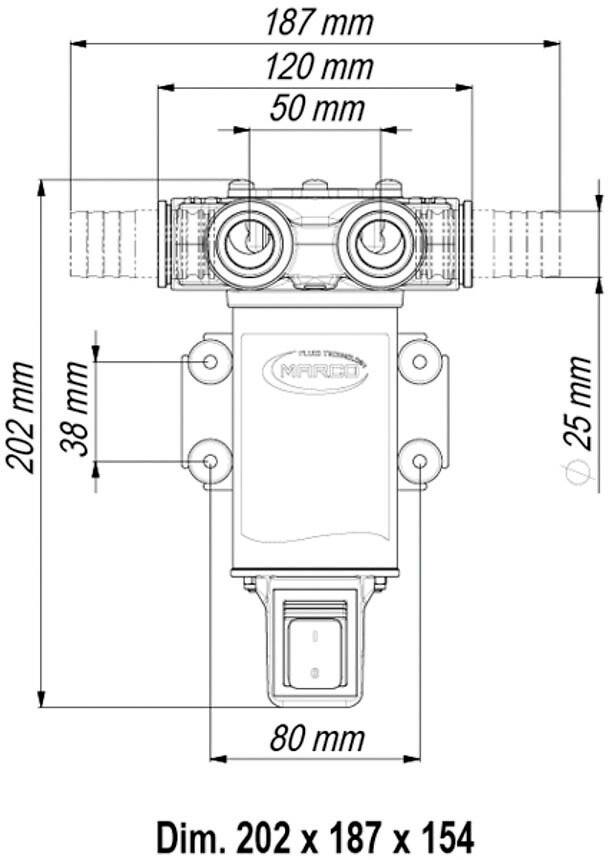 MARCO VP45-S TRANSFER PUMP 24V 3 MARCO VP45-S TRANSFER PUMP 24V - Image 3
