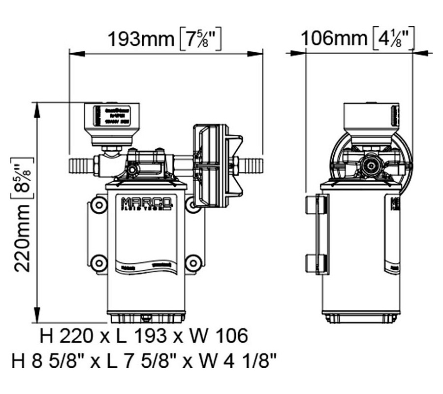 COVER FLUSH PUMP KIT DP9E 3 COVER FLUSH PUMP KIT DP9E - Image 3