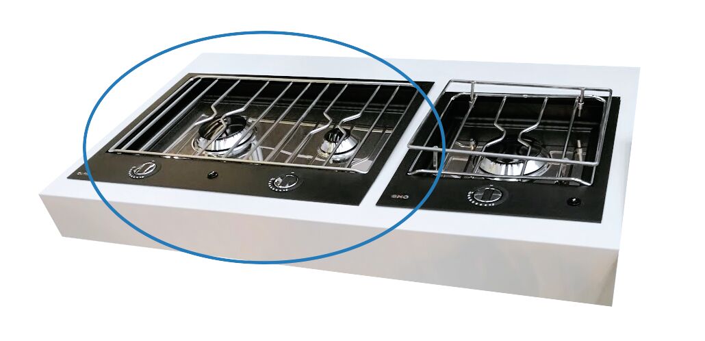 2-BARROW BUILT-IN GAS STOVE 1 2-BARROW BUILT-IN GAS STOVE