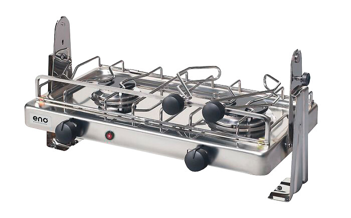 2-BURNER GAS STOVE, WITH BALANCED BRACKET, TABLETOP MODEL 1 2-BURNER GAS STOVE, WITH BALANCED BRACKET, TABLETOP MODEL