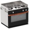 ALLURE 2-BURNER GAS STOVE/OVEN WITH GRILL FUNCTION