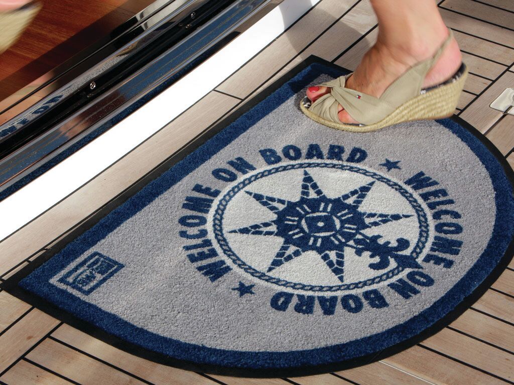 DOOR MAT 'ON BOARD' NAVY 1 DOOR MAT 'ON BOARD' NAVY