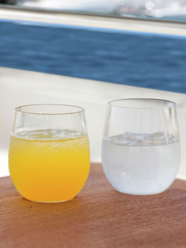 PARTY BOAT WATER GLASS CLEAR 2 PARTY BOAT WATER GLASS CLEAR - Image 2