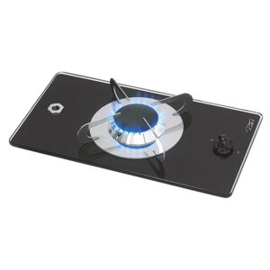 BUILT-IN GAS STOVE GLASS 1 BURNER