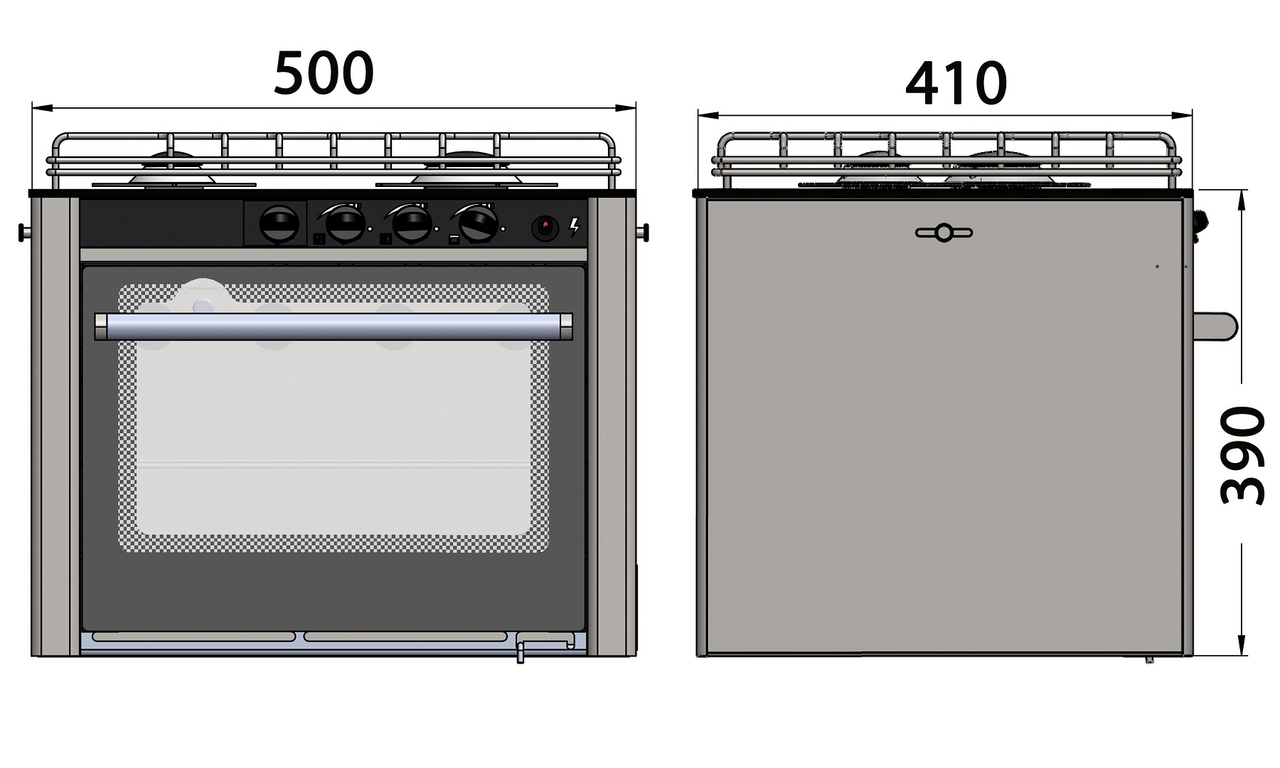 CAN GAS STOVE WITH OVEN 5 CAN GAS STOVE WITH OVEN - Image 5