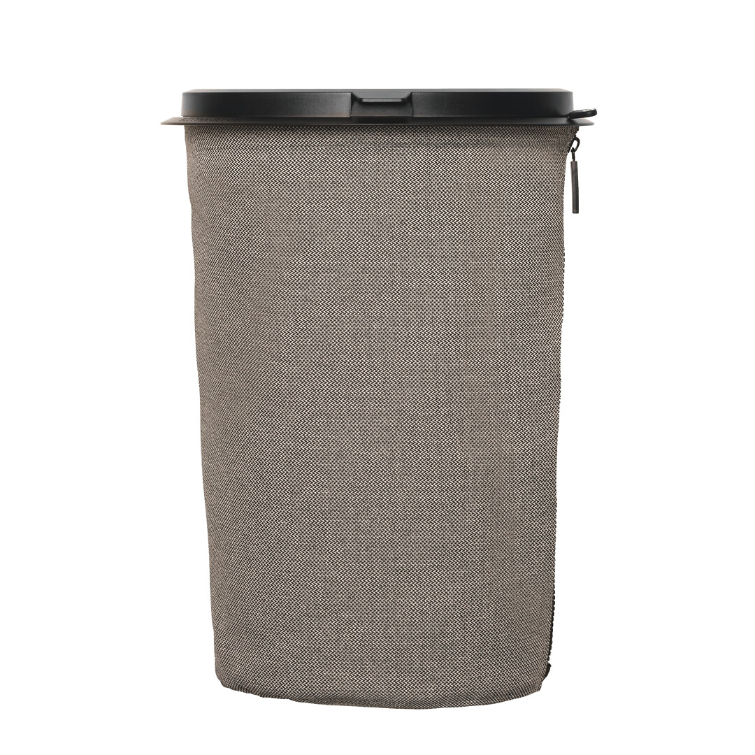FLEXTRASH LARGE WASTE BASKET 9L GREY 1 FLEXTRASH LARGE WASTE BASKET 9L GREY