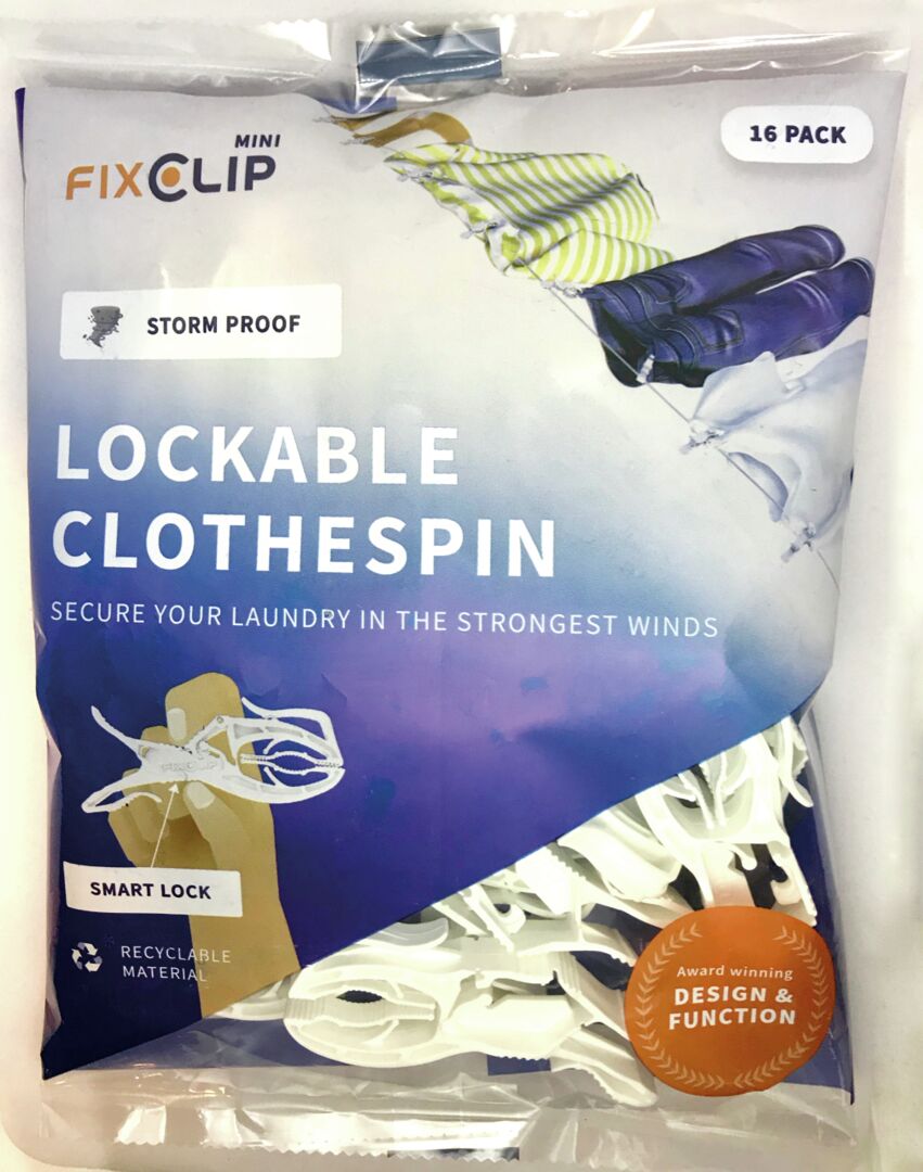 FIXCLIP MINI CLOTHESPIN 16PCS 4 FIXCLIP MINI CLOTHESPIN 16PCS - Image 4
