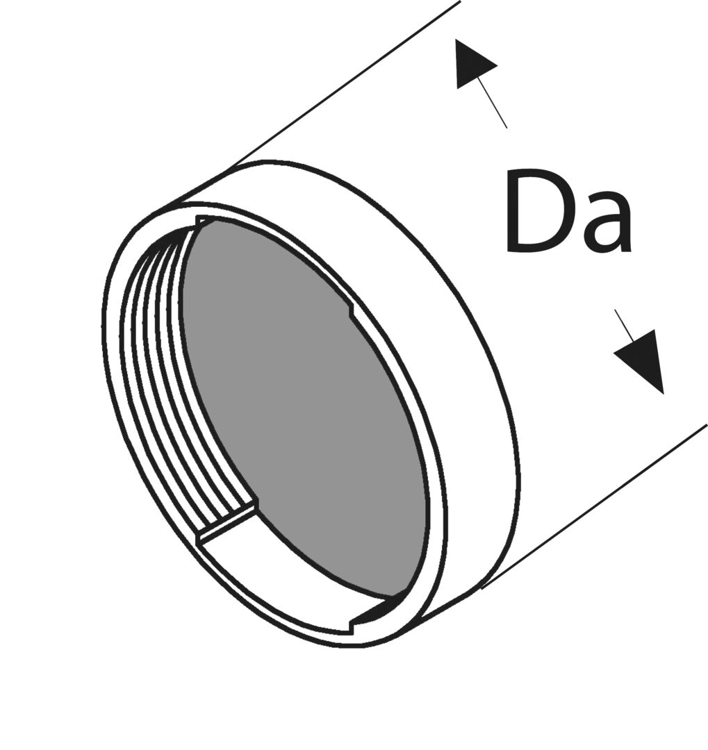 END PIECE 90MM 1 END PIECE 90MM