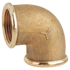 ELBOW 90 3/4' CR BRASS