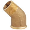 CORNER PIECE 45 1/2' CR BRASS
