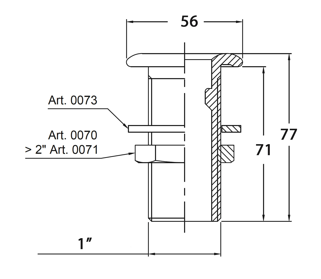 THROUGHOUT 1' CR BRASS 3 THROUGHOUT 1' CR BRASS - Image 3