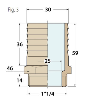 HOSE SCREW 1 1/4' X 30 MM 5 9515013925m fullhd jpg
