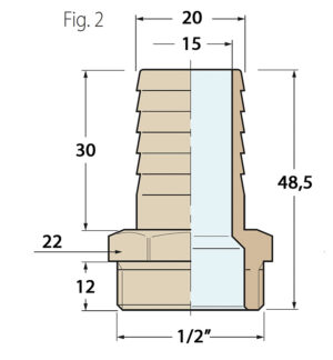 HOSE SCREW 1/2' X 20 MM 5 9515014009m fullhd jpg