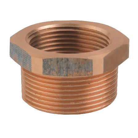 REDUCING NIPPLE BRASS 3/8' x 1/4' 1 REDUCING NIPPLE BRASS 3/8' x 1/4'