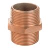 DOUBLE NIPPLE WITH EXTERNAL THREADS 3/8', BRONZE 7 9515015422 fullhd