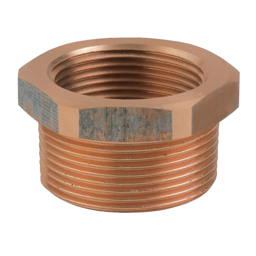 FITTING 2'' 1/2 x 2'', BRONZE, MALE/FEMALE 1 FITTING 2'' 1/2 x 2'', BRONZE, MALE/FEMALE