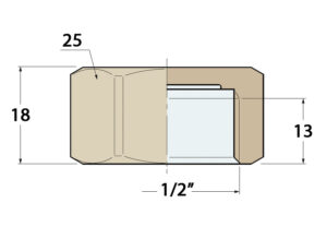 PLUG WITH INTERNAL THREAD BRONZE 1/2'' 5 9515015483m fullhd jpg