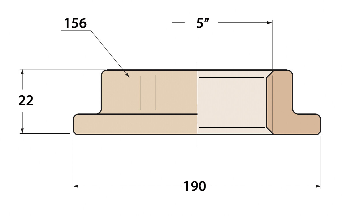 LOCK NUT 5'' BRONZE 3 LOCK NUT 5'' BRONZE - Image 3
