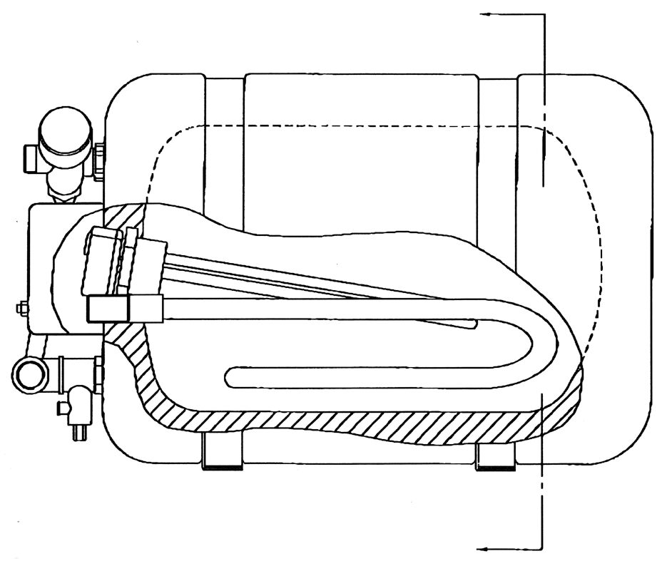 HOT WATER TANK SLIM 25L 2 HOT WATER TANK SLIM 25L - Image 2