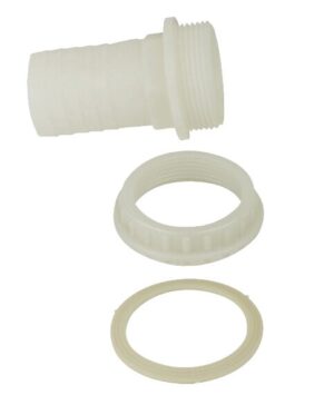 STRAIGHT HOSE CONNECTOR FOR WATER TANK 38MM