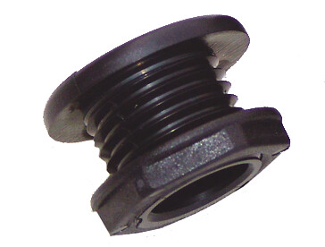 DRAIN PIPE BLACK PLASTIC, 24MM 1 DRAIN PIPE BLACK PLASTIC, 24MM
