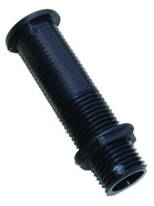 DRAIN PIPE BLACK PLASTIC, 115MM