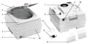 LOWER TANK CAP