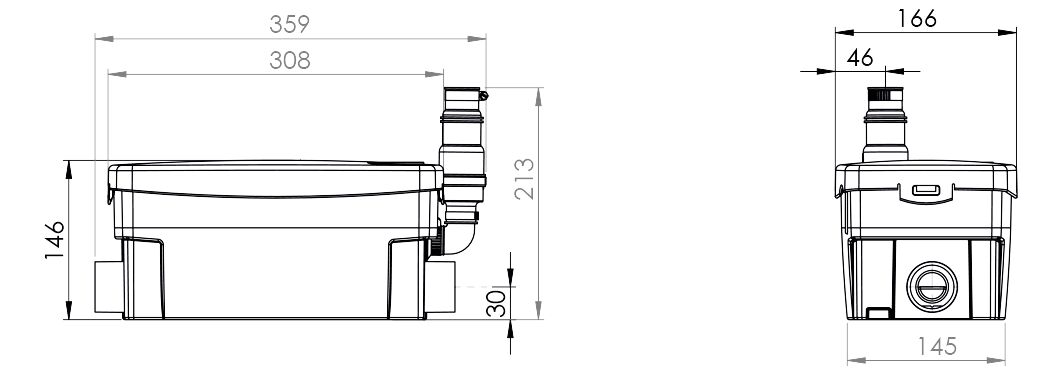 FLOOR SINK SANIMARIN SWAN 24V 4 FLOOR SINK SANIMARIN SWAN 24V - Image 4