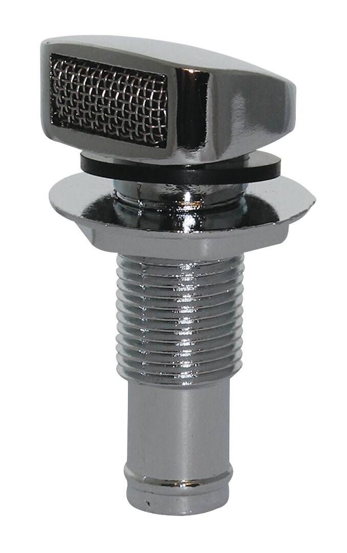 CHROME BREATHING VALVE 16MM 1 CHROME BREATHING VALVE 16MM