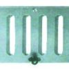 ADJUSTABLE VALVE GRILLE STAINLESS STEEL, 76x152MM
