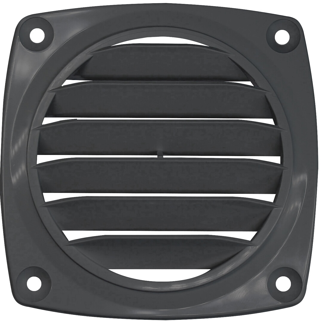 VALVE GRILLE ABS PLASTIC, BLACK 1 VALVE GRILLE ABS PLASTIC, BLACK